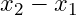 x_2-x_1