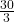 \frac{30}3