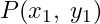 P(x_1,\;y_1)