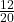 \frac{12}{20}
